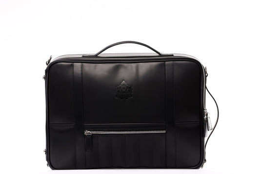 Briefcase and Backpack: Black