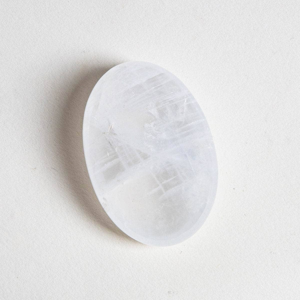 Clear Quartz Palm Stone