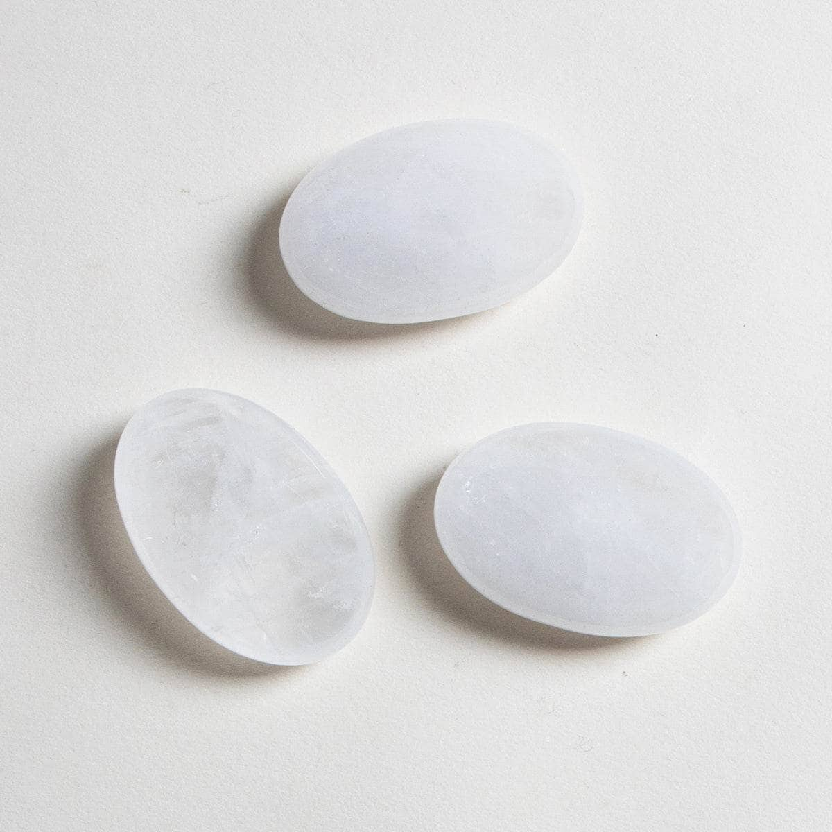 Clear Quartz Palm Stone