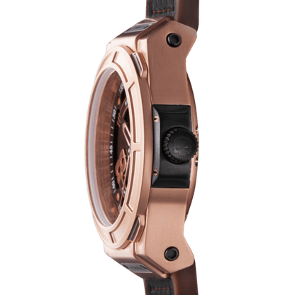 Otto Brown Rose Gold