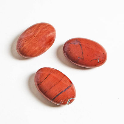 Red Jasper Palm Stone