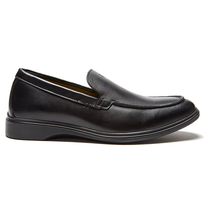 The Loafer Men's Leather Shoes, Obsidian