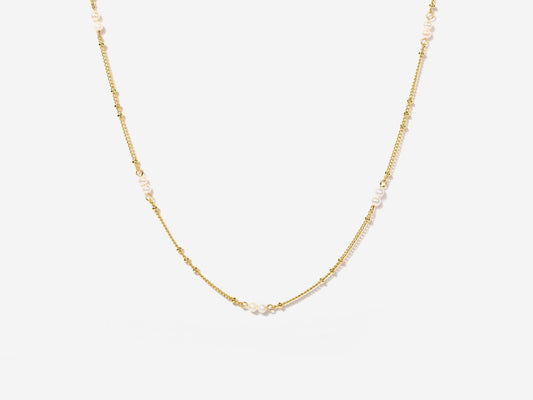 Vivienne Pearl Necklace by Little Sky Stone