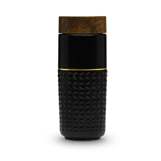 Free Soaring Gold Line Ceramic Tumbler