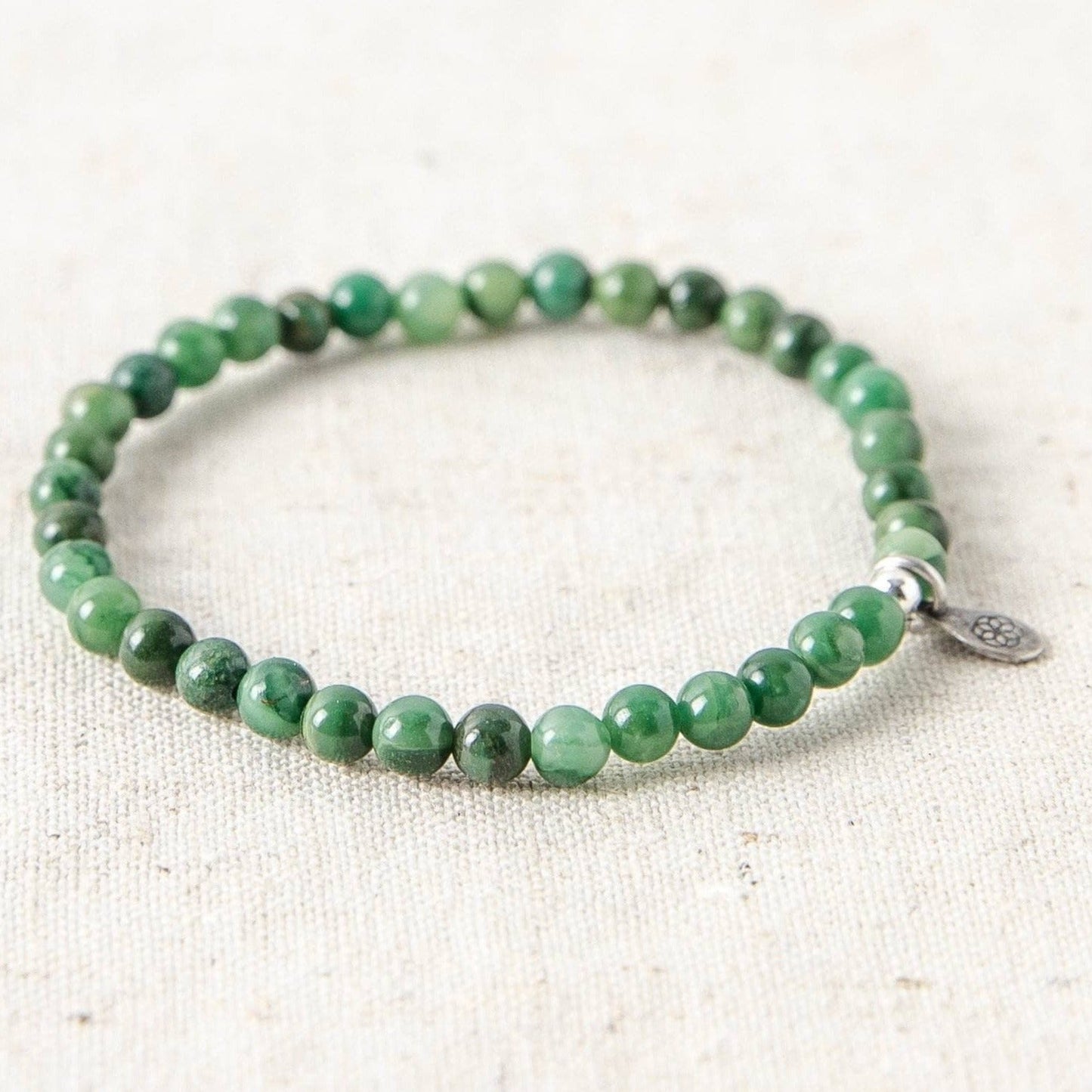 African Jade Energy Bracelet by Tiny Rituals