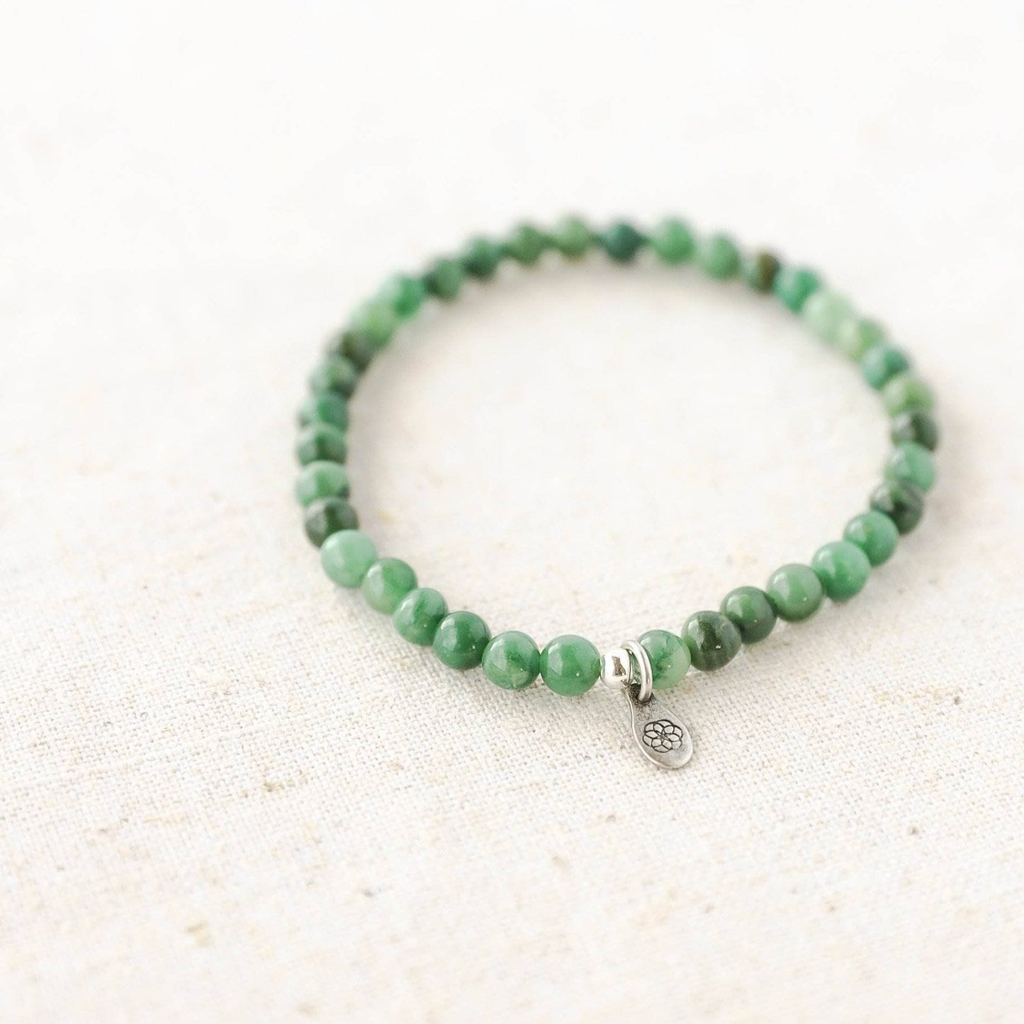 African Jade Energy Bracelet by Tiny Rituals