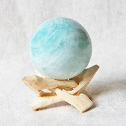 Amazonite Sphere with Tripod