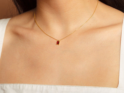 Garnet Necklace