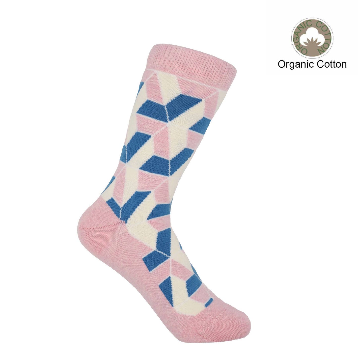 Vertex Women's Luxury Socks: Pink