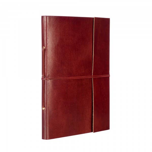 Distressed Leather Photo Album