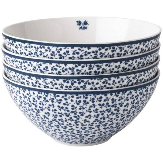 Set/4 bowls 16 Floris in giftbox Blueprint Collectables